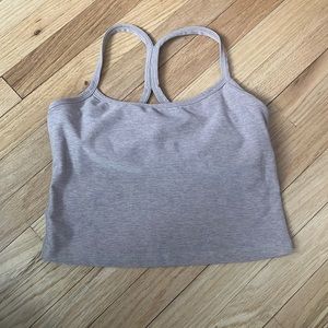 Beyond Yoga Racerback Crop Spacedye Chai Small